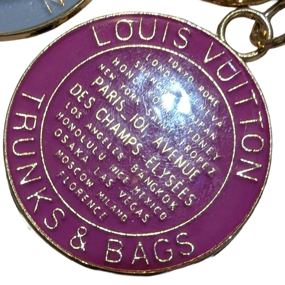 Louis Vuitton Trunks & Bags Charms (2) 35x41mm